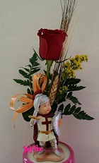 Figura Sant Jordi  1 Rosa sj2536